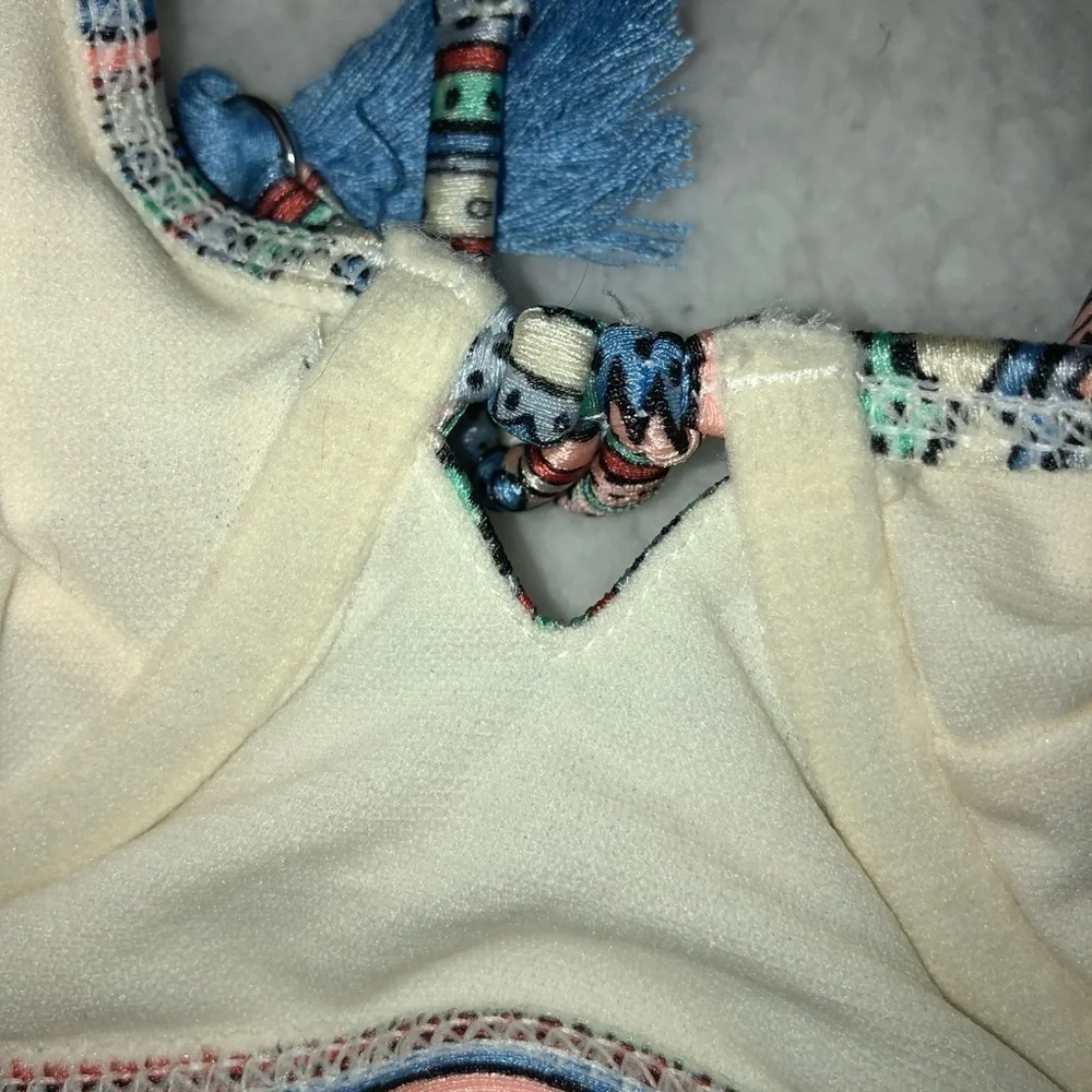 No Boundaries feather and aztec print NWT size medium​ Aztec colorful bikini​​ - Picture 7 of 8